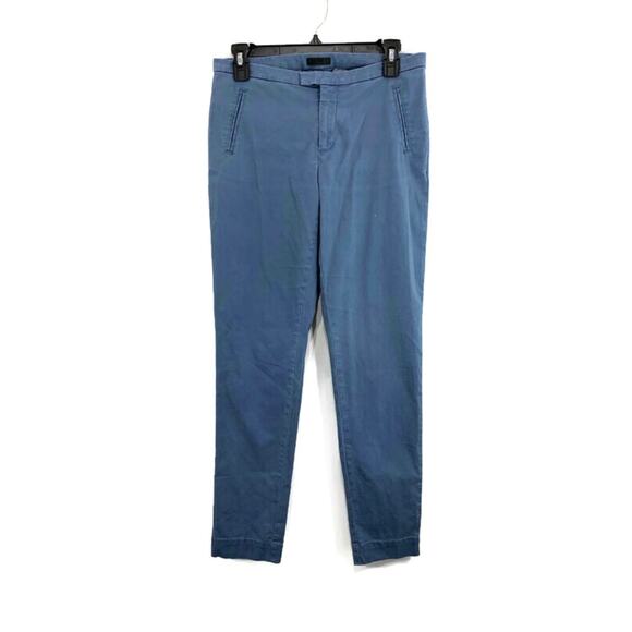 ATM Enzyme Wash Slim Ankle Pants Faded Denim 4 - Picture 2 of 10